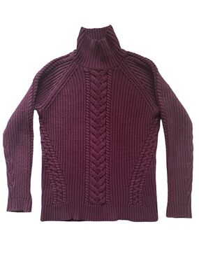 Lululemon Cable Knit Chunky Turtleneck Sweater